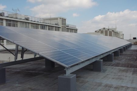 狭山工業高校太陽光発電設備 1